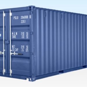 Container maritime 20 pieds (one trip) – Bleu