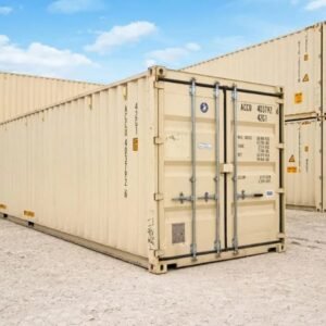 Conteneur maritime standard 40 pieds – Neuf – acier Corten et certifié CSC