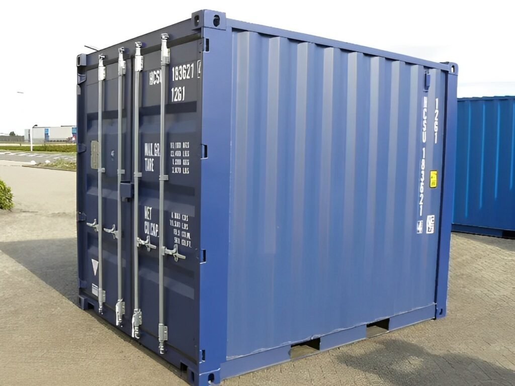 Conteneur maritime 10 pieds neuf (One Trip) – Bleu