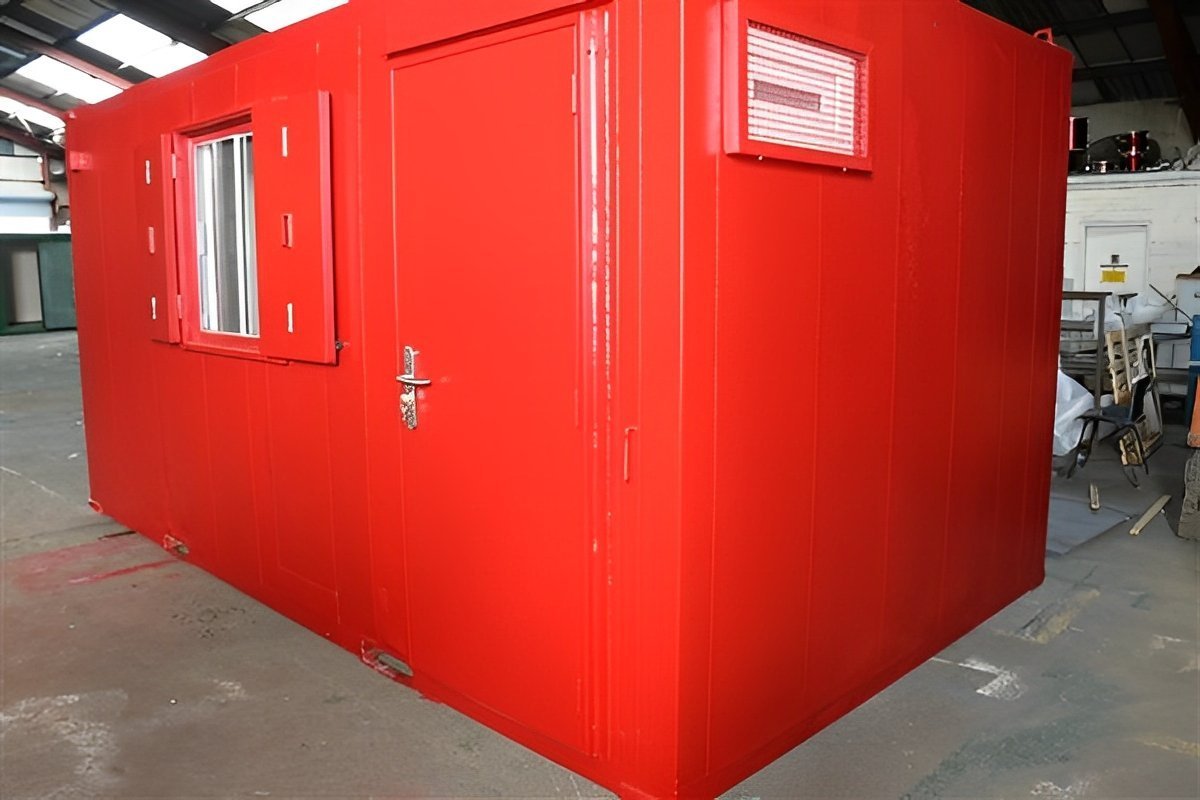 Bureau de chantier avec sanitaire 16 pieds x 9 pieds – Image 2