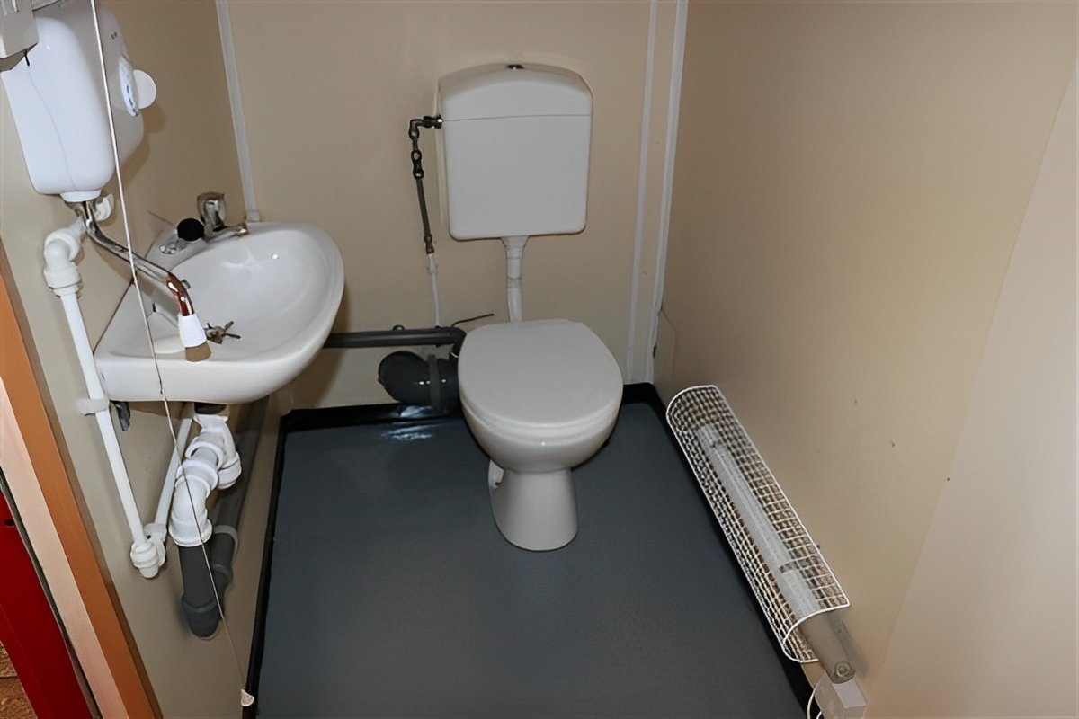 Bureau de chantier avec sanitaire 16 pieds x 9 pieds – Image 3