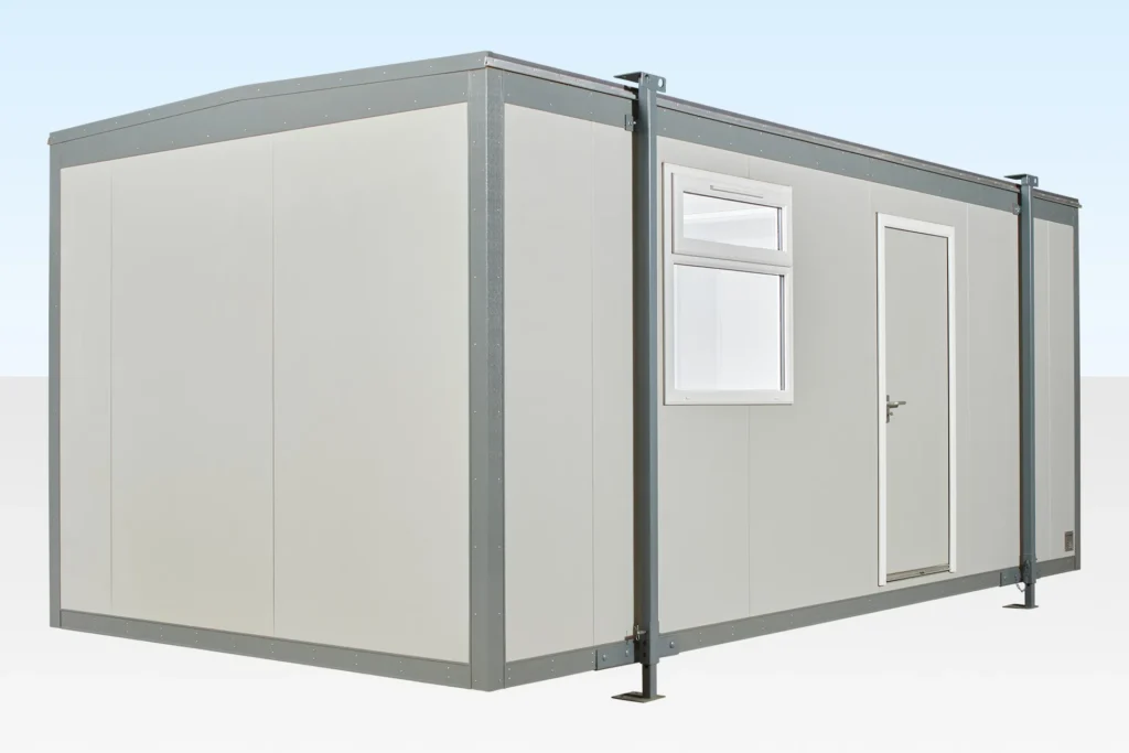 Bureau de chantier 20 pieds x 10 pieds sur vérins