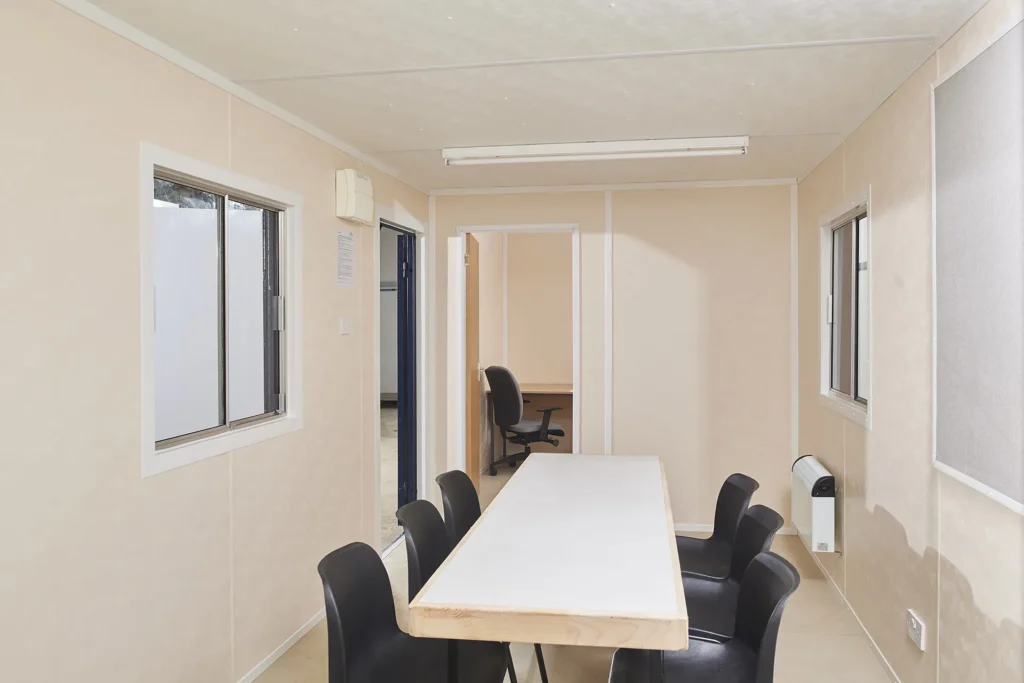 Cabine cantine / séchoir 20 pieds x 8 pieds en acier