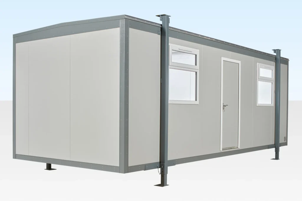 Cabine de chantier sur vérins 24 x 10 pieds