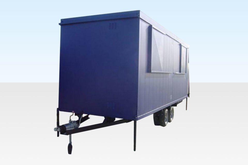 Cantine mobile 20 pieds x 7 pieds 6 sur essieux – Image 2
