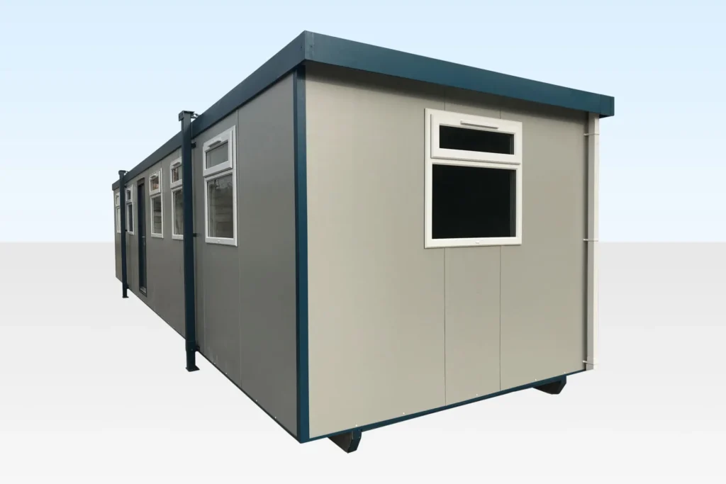 Cabine de bureau sur vérins 40 x 10 pieds