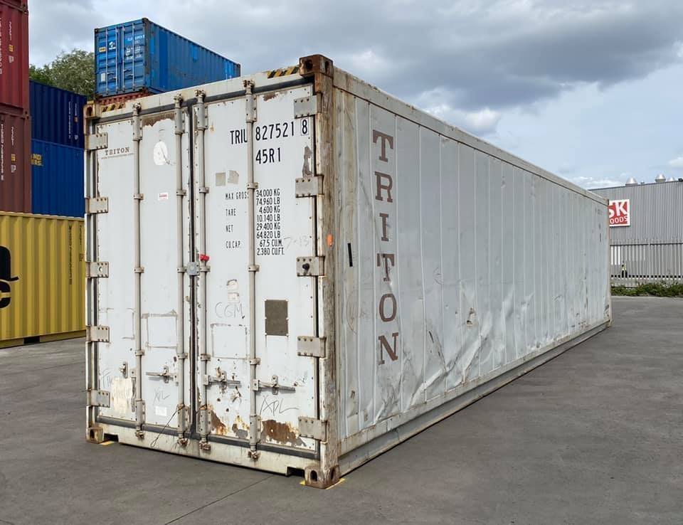 Conteneur frigorifique 40 pieds – Puissance de stockage à froid