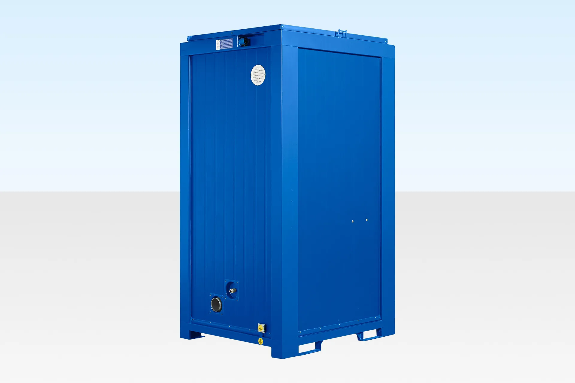 Sanitaire individuel raccordable 5 x 4 pieds (bleu) – Image 3