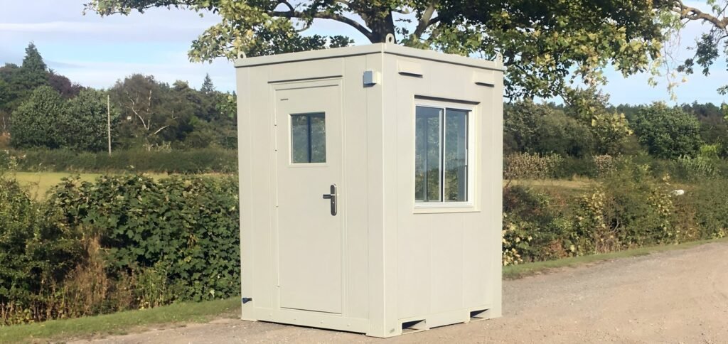 Guérite de sécurité individuelle 6 x 6 pieds
