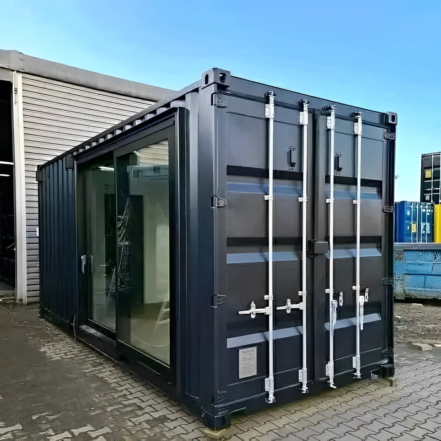Bureau de jardin en conteneur maritime 20 pieds