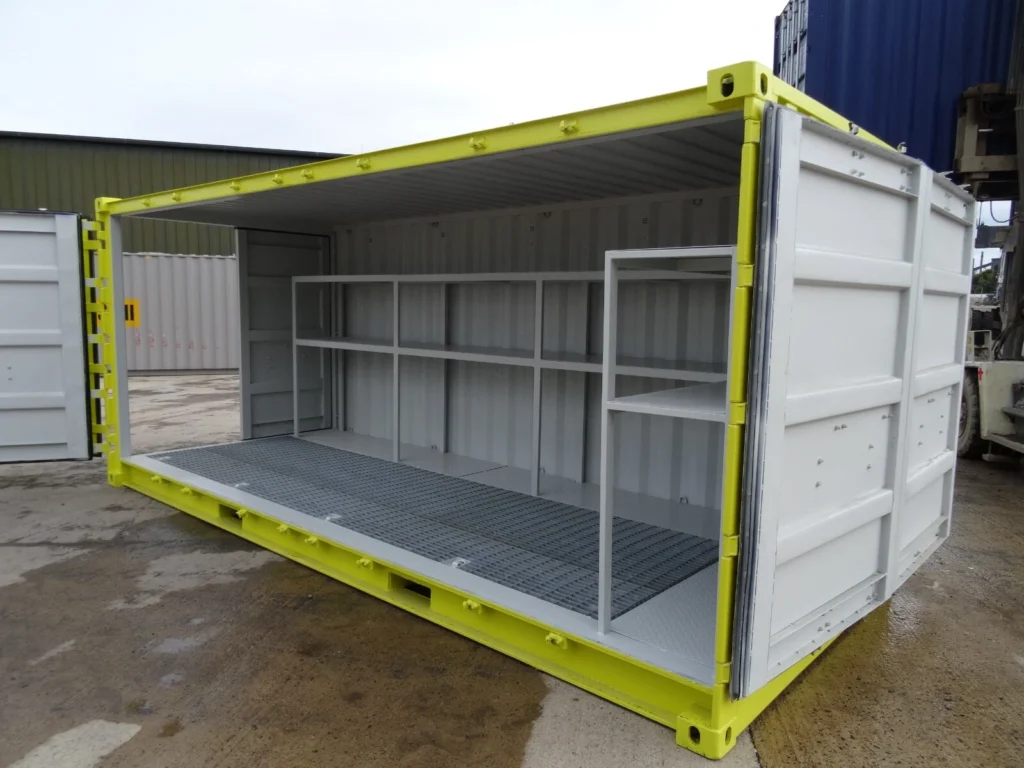 Conteneur bunded store 20 pieds (conversion)