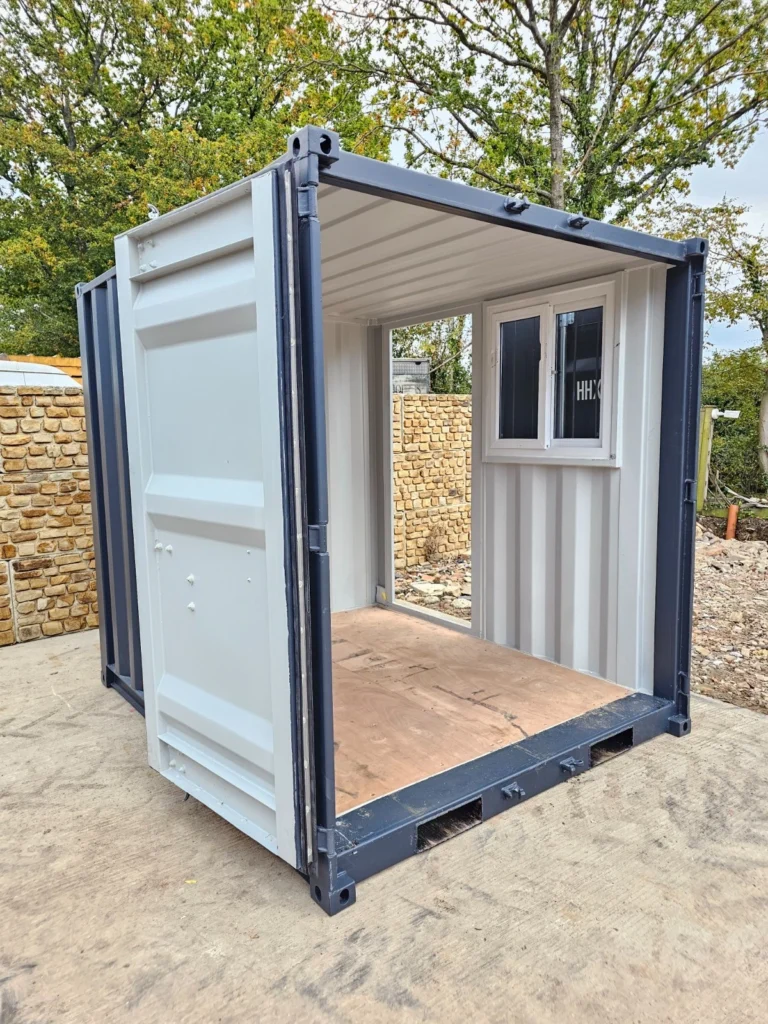 Conteneur 8 pieds neuf – Coffre de chantier, atelier et bureau