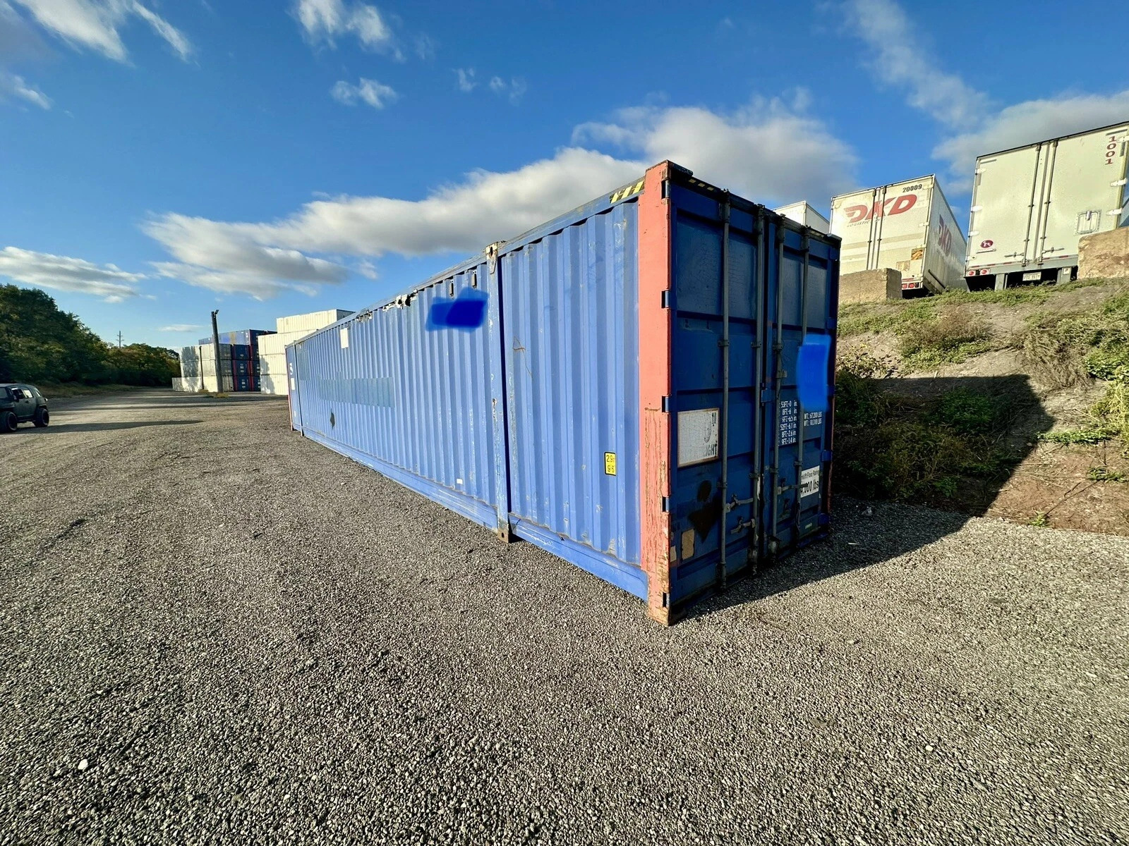 Conteneur maritime en acier High Cube 53 pieds