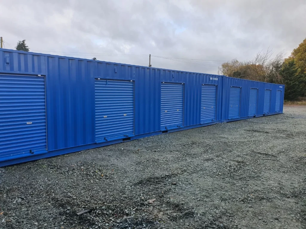 Conteneur 40 pieds isolé et contreplaqué — self-stockage premium