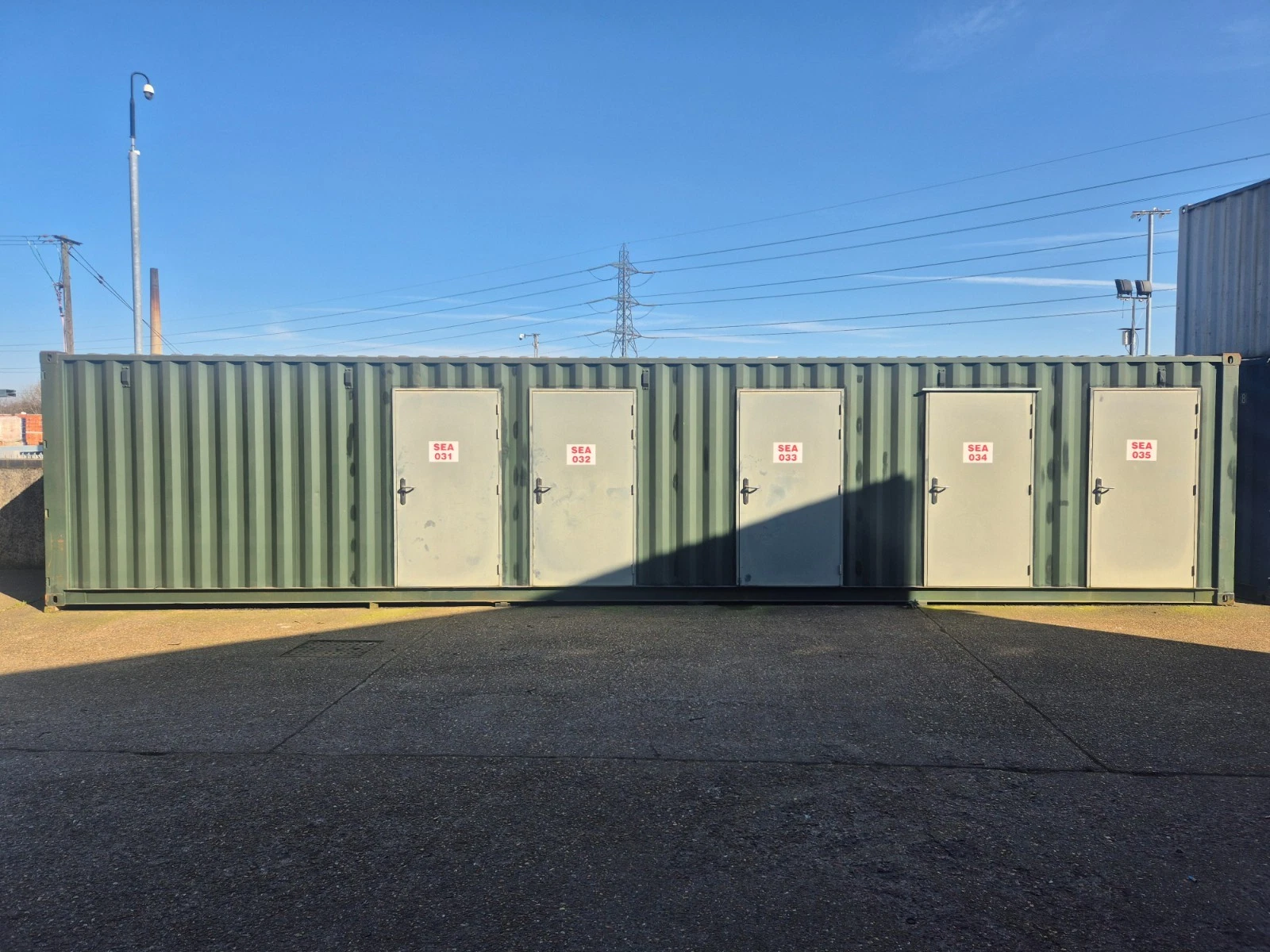 Conteneur maritime 40 pieds One Trip – Stockage sécurisé
