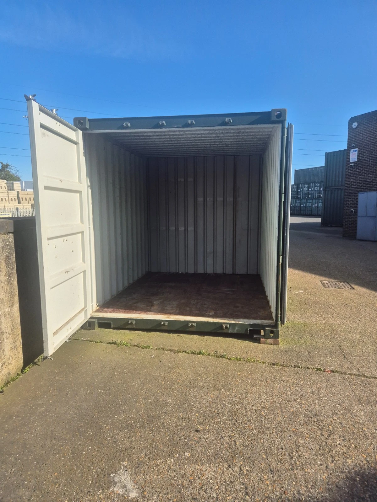 Conteneur maritime 40 pieds One Trip – Stockage sécurisé – Image 4