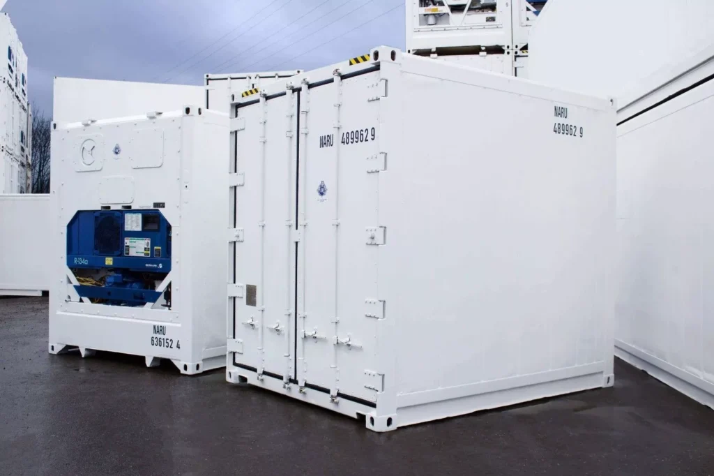Conteneur frigorifique 10 pieds — Cellule de stockage froid mobile compacte (Reefer)