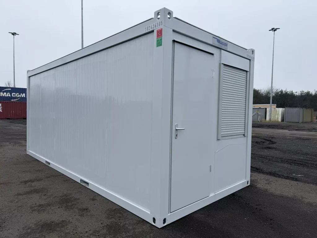 Bureau conteneur modulaire 20 pieds isolé