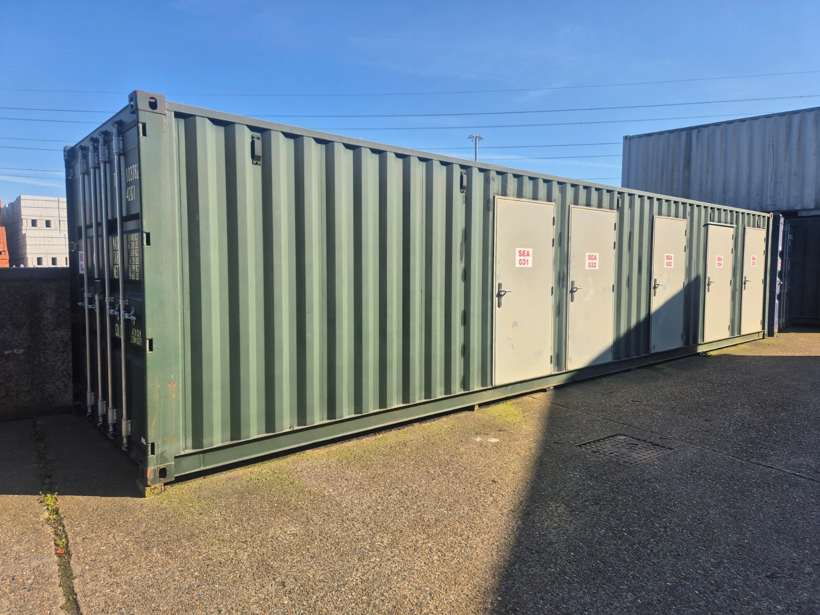 Conteneur maritime 40 pieds One Trip – Stockage sécurisé – Image 2